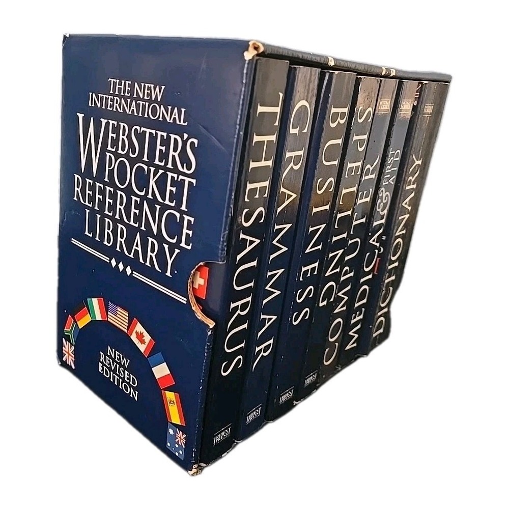 Webster's‎ Pocket Reference Library New Revised Edition Used Condition